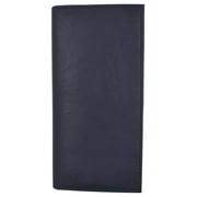 Basic PU Leather Blue Checkbook Covers