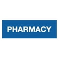 thumbnail image 1 of Basic Pharmacy Sign (Blue) - Large, 1 of 5