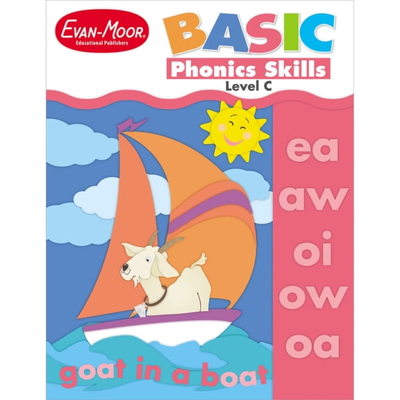 Pre-Owned Basic Phonics Skills Level C by Evan-Moor Educational Publishers (Paperback)