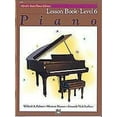 thumbnail image 1 of Alfred's Basic Piano Library: Level 6 - Lesson Book, 1 of 2