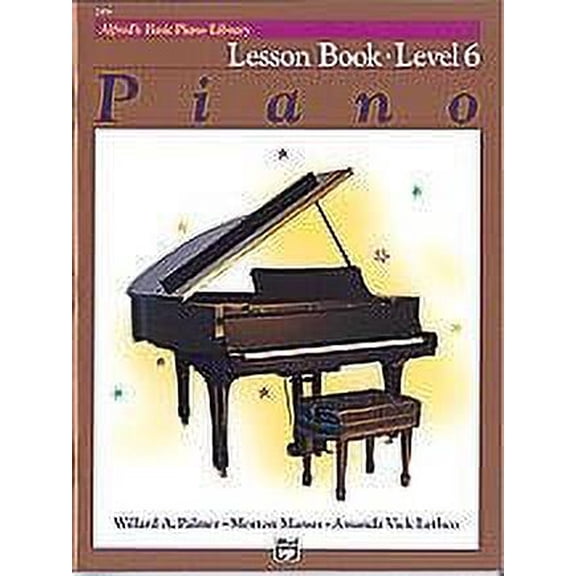 Alfred's Basic Piano Library: Level 6 - Lesson Book