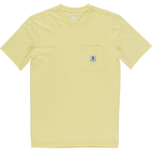 Basic Pocket Label Short Sleeve T-Shirt [Popcorn]