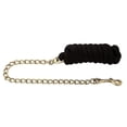 thumbnail image 1 of Basic Poly Lead Rope with Chain Black, 1 of 2