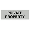 thumbnail image 1 of Basic Private Property Sign (Lt Gray) - Large, 1 of 5
