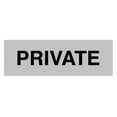 thumbnail image 1 of Basic Private Sign (Lt Gray) - Small, 1 of 5