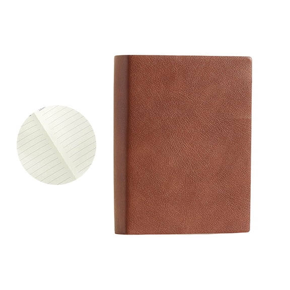 Basic Professional Thick 640 Page Leather Notebook for Writing Drawing Thick Notebook Journal Unlined/Lined