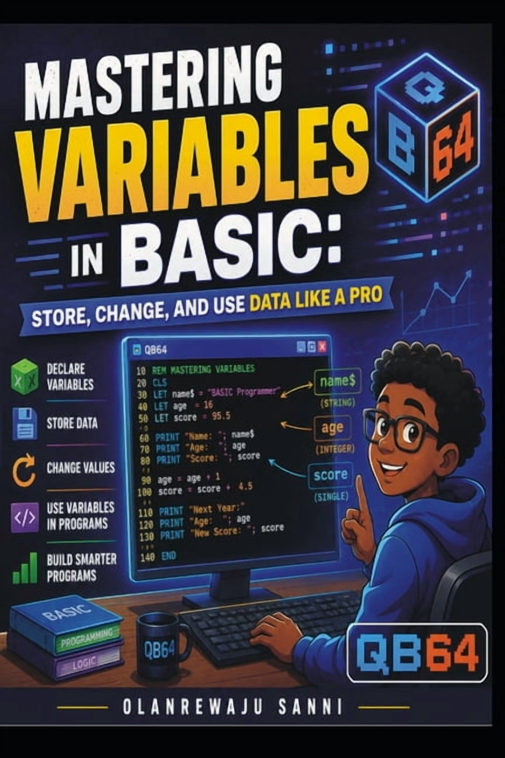 Use Basic Presentation Basic Programming Language Mastering Variables in BASIC: Store, Change ...