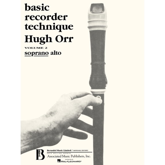 Basic Recorder Technique - Volume 2: Recorder Method (Paperback)