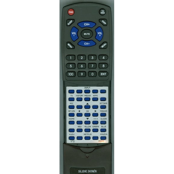 Basic Replacement Remote for Hisense 55H65G, 167723, 55H6SG, ERF6B11, 40K368AW, 50H6SG