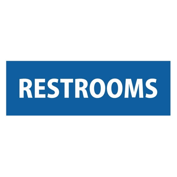 Basic Restrooms (Blue) - Large