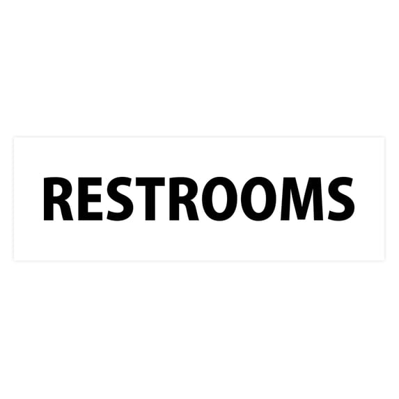 Basic Restrooms (White) - Small