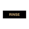 thumbnail image 1 of Basic Rinse Sign (Black Gold) - Medium, 1 of 5