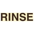 thumbnail image 1 of Basic Rinse Sign (Ivory/Dark Brown) - Medium, 1 of 5