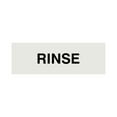 thumbnail image 1 of Basic Rinse Sign (Lt Gray) - Large, 1 of 5