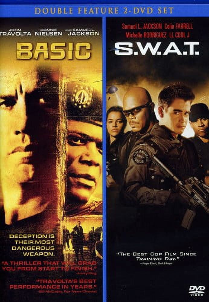 Walmart Exclusive: Basic / S.W.A.T. Double Feature DVD - Action ...
