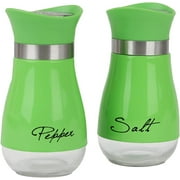 Servette Home Basic Salt & Pepper Shakers - Set of 2 - Green