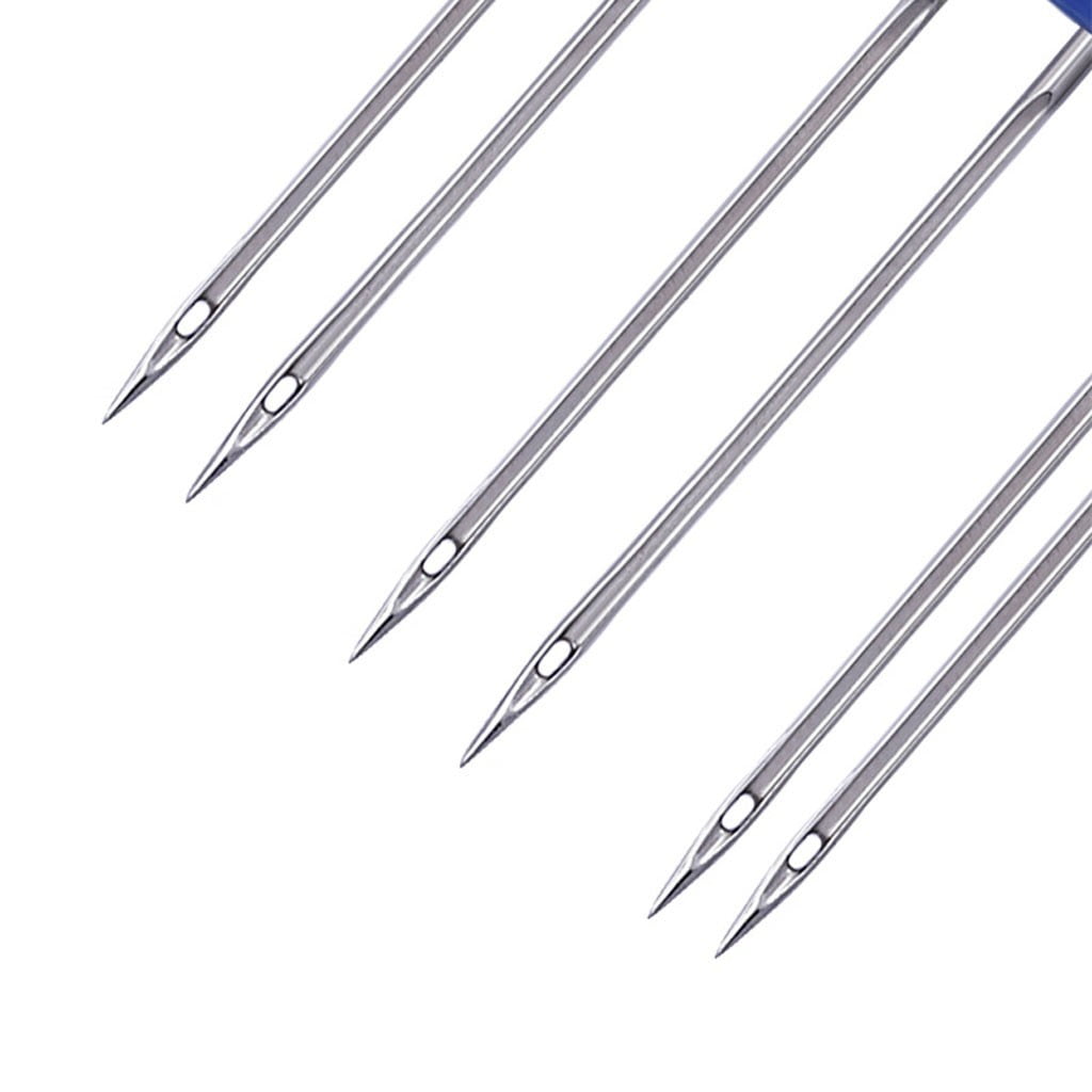 Basic Sewing Kit 6Pack Twin Needle Double Needle with 2 PCS 9 Groove
