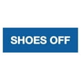thumbnail image 1 of Basic Shoes Off Sign (Blue) - Medium, 1 of 5