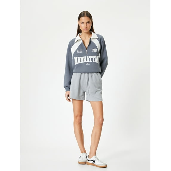 Basic Shorts Drawstring Pockets