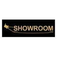 thumbnail image 1 of Basic Showroom Sign (Black Gold) - Large, 1 of 5