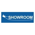 thumbnail image 1 of Basic Showroom Sign (Blue) - Medium, 1 of 5