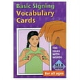 thumbnail image 1 of Basic Signing Vocabulary Cards - Set B -100 Cards, 1 of 1