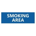 thumbnail image 1 of Basic Smoking Area (Blue) - Large, 1 of 5