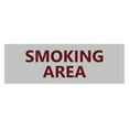 thumbnail image 1 of Basic Smoking Area (Light Grey / Burgundy) - Large, 1 of 5