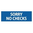 thumbnail image 1 of Basic Sorry No Checks (Blue) - Medium, 1 of 5