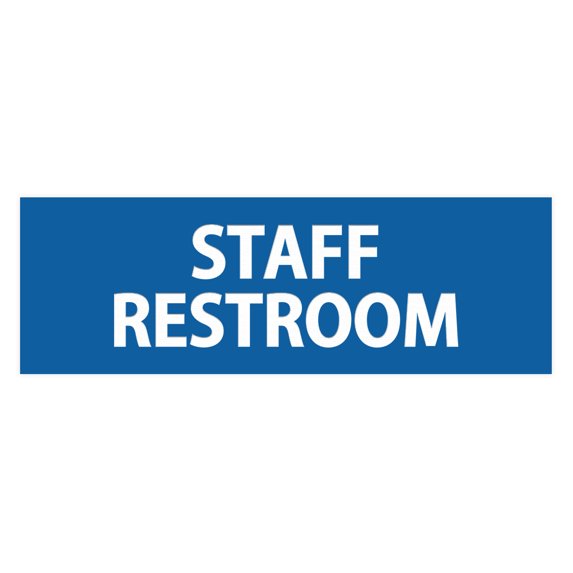 Basic Staff Restroom (Blue) - Small
