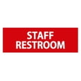 thumbnail image 1 of Basic Staff Restroom (Red) - Large, 1 of 5