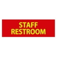 thumbnail image 1 of Basic Staff Restroom (Red/Yellow) - Small, 1 of 5