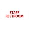 thumbnail image 1 of Basic Staff Restroom (White/Red) - Large, 1 of 5