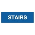 thumbnail image 1 of Basic Stairs Sign (Blue) - Large, 1 of 5