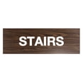 thumbnail image 1 of Basic Stairs Sign (Walnut) - Medium, 1 of 5