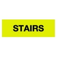 thumbnail image 1 of Basic Stairs Sign (Yellow / Black) - Small, 1 of 5