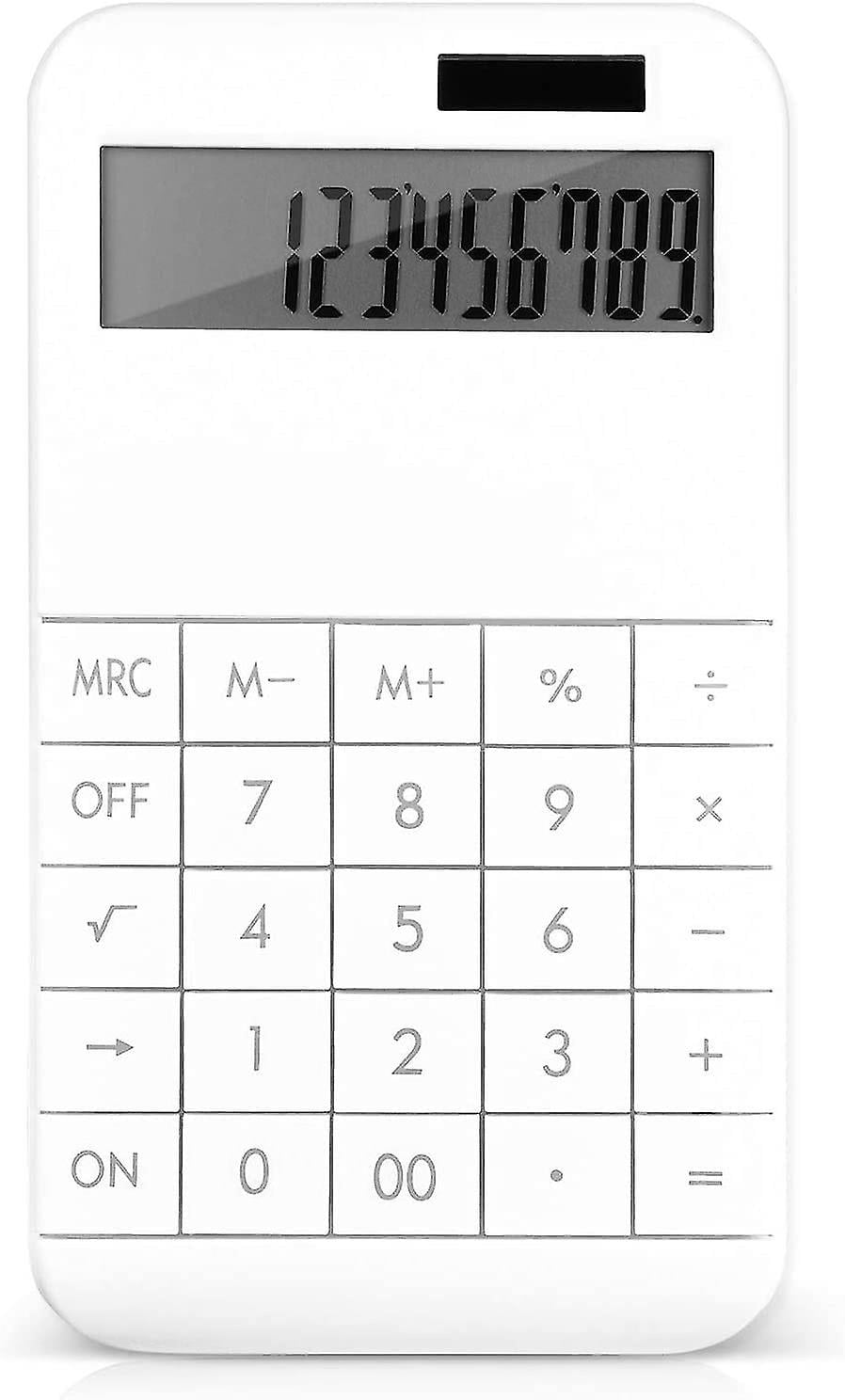 Basic Standard Calculator 12 Digit Desktop Calculator With Large Lcd Display For Office, School, Home Business Use, Modern Design