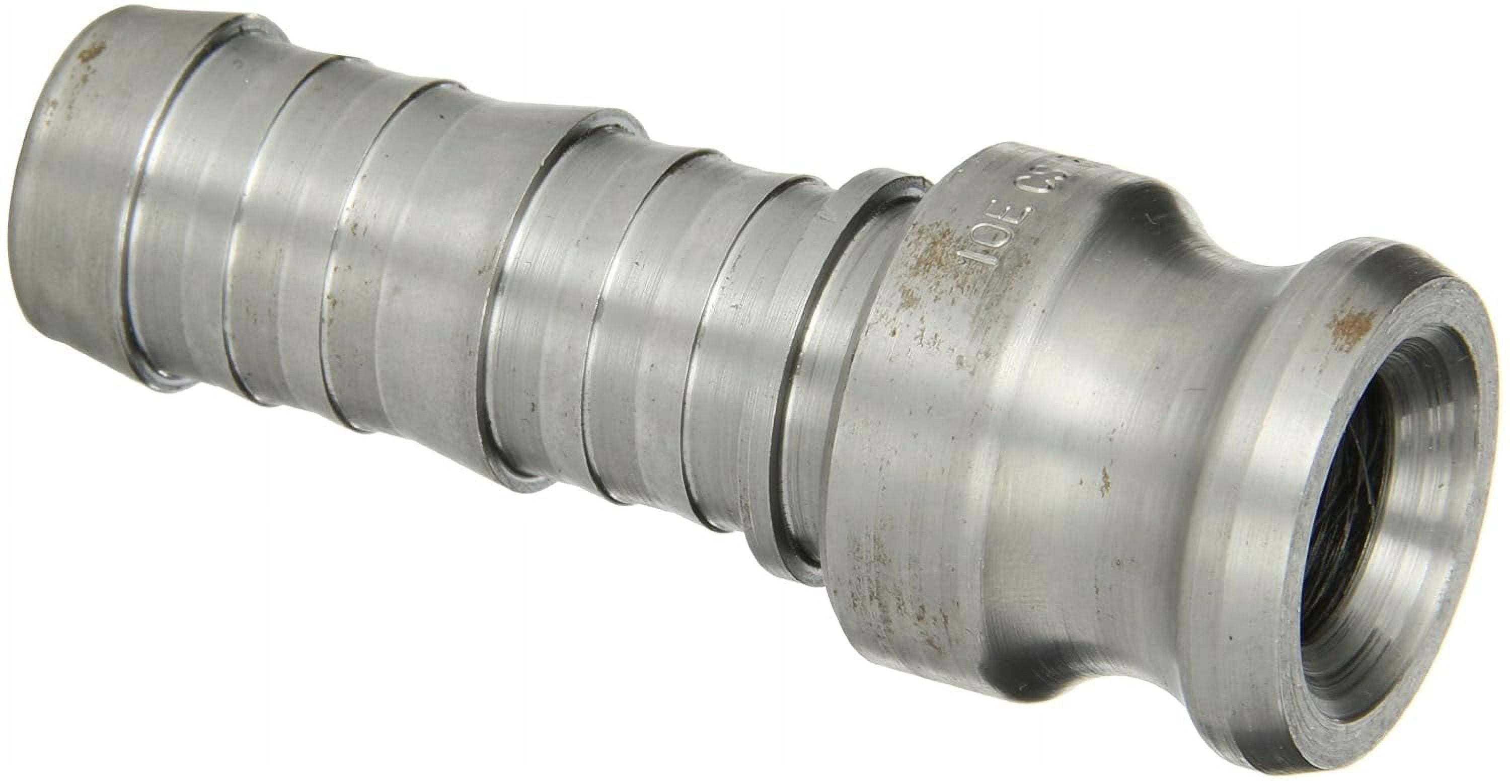 Basic Standard Series Carbon Steel Cam And Hose Fitting, EAdapter, 1