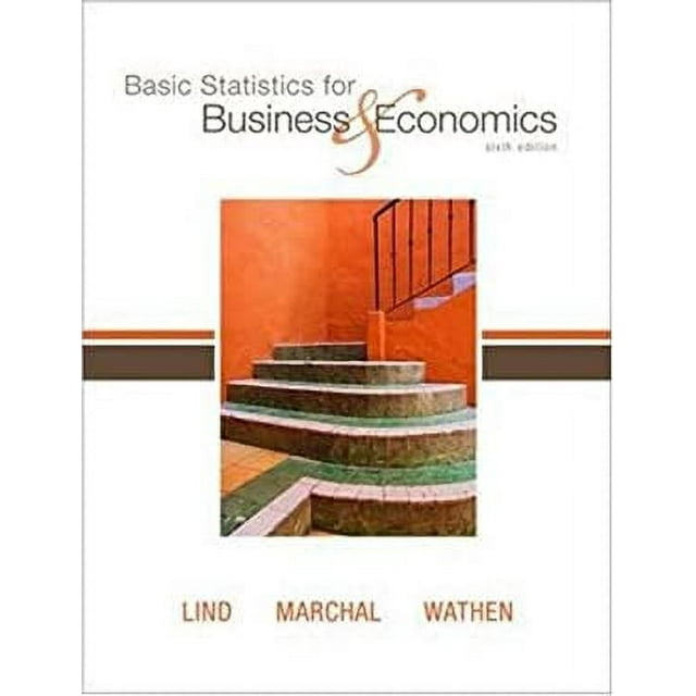 Basic statistics for business and economics 9780077230968 used pre