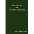 thumbnail image 1 of Basic Statistics For Educational Research, (Paperback), 1 of 1
