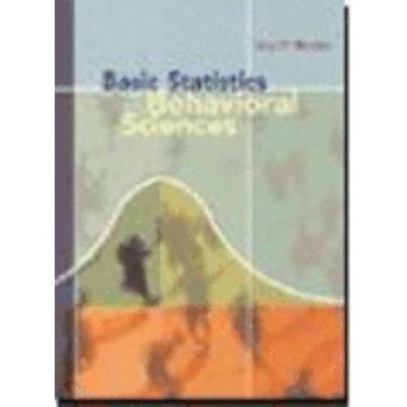 Pre-Owned Basic Statistics for the Behavioral Sciences Third Edition (Hardcover) 039596251X 9780395962510