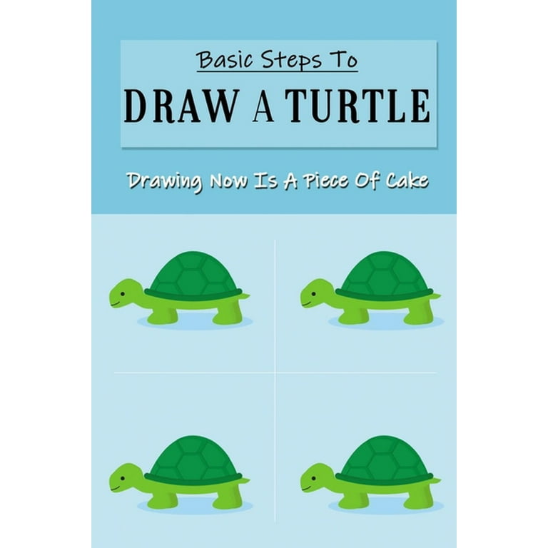 How To Draw A Turtle Step By Step For Kids
