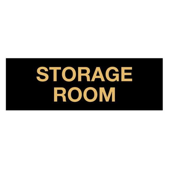 Basic Storage Room (Black Gold) - Large