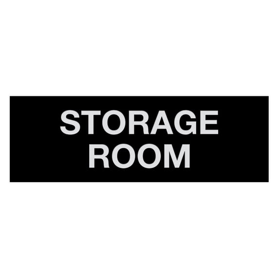 Basic Storage Room (Black / Silver) - Medium