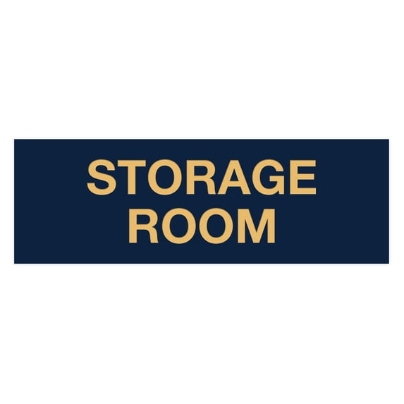 Basic Storage Room (Navy Blue/Gold) - Small
