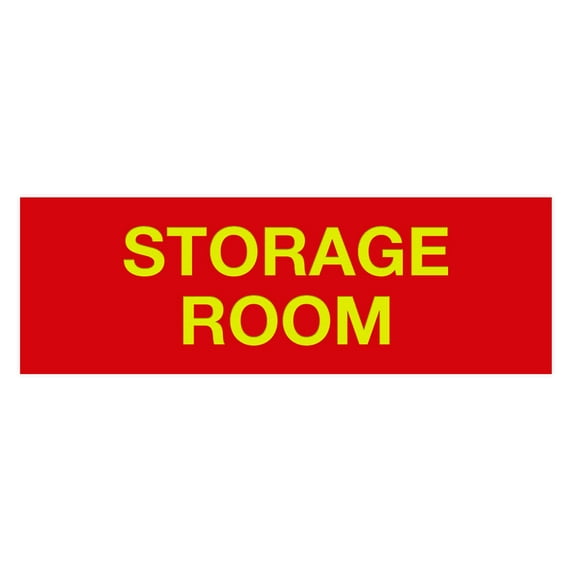Basic Storage Room (Red/Yellow) - Small