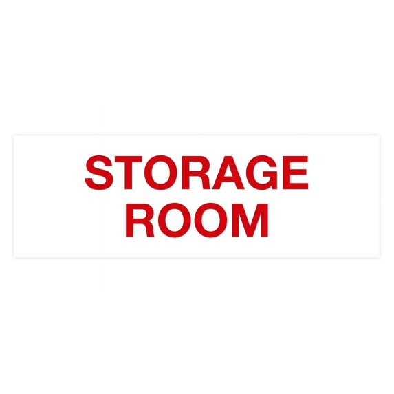 Basic Storage Room (White/Red) - Medium