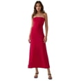 thumbnail image 1 of Basic Strapless Midi Dress, 1 of 4