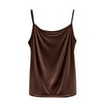thumbnail image 1 of Basic Tank Tops For Women Sevevn Women's Round Neck Vest Thin Solid Sleeveless Bottom Shirt Slim Fitting And Top Summer Tank Tops For Women, 1 of 3