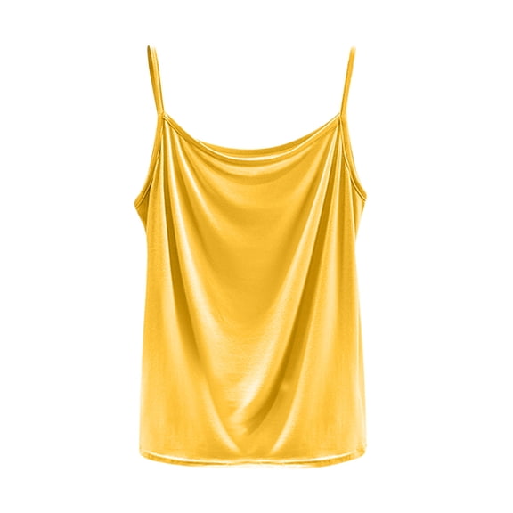 Basic Tank Tops For Women Sevevn Women's Round Neck Vest Thin Solid Sleeveless Bottom Shirt Slim Fitting And Top Summer Tank Tops For Women